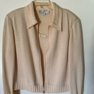 St Johns cream sweater set